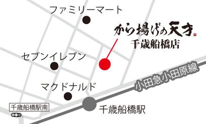 千歳船橋店地図